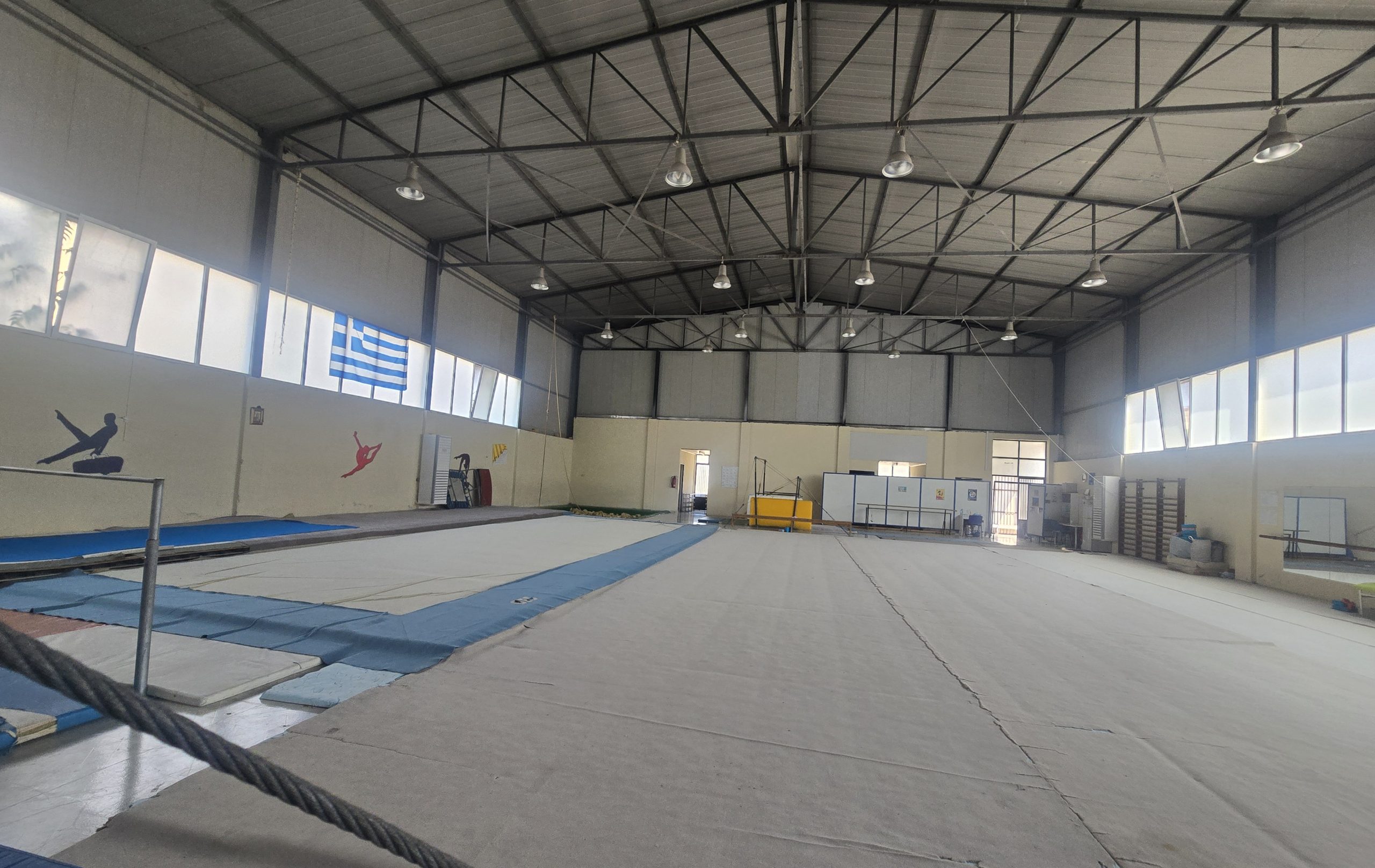 Συντήρηση και νέα διαγράμμιση στο ταρτάν του Δημοτικού Σταδίου Άρτας