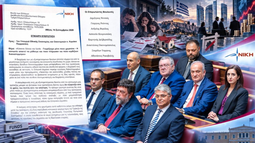 Η ΝΙΚΗ ζητά πλήρη στοιχεία για τα «κόκκινα» δάνεια και τις εγγυήσεις του «Ηρακλή»