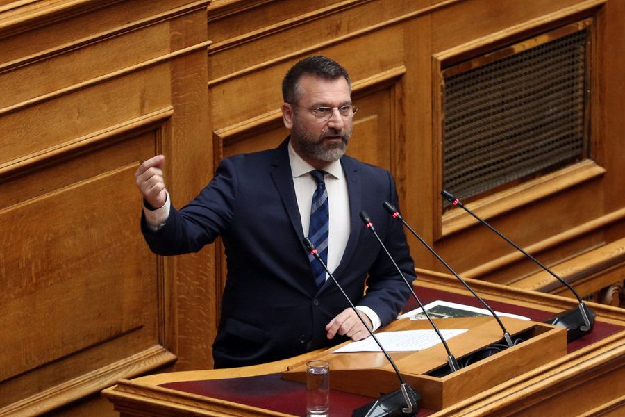 Ο Βασίλης Γραμμένος μίλησε στη Βουλή για το νομοσχέδιο του υπουργείου Εσωτερικών