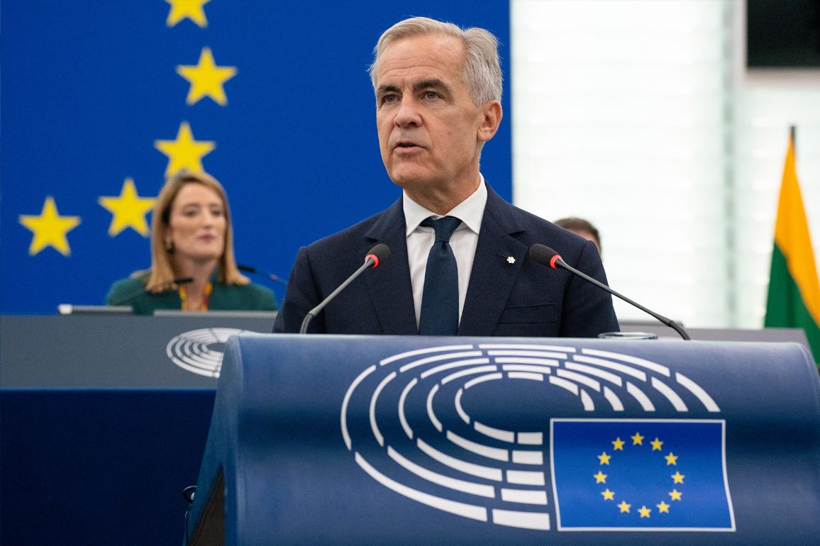Ο Μαρκ Κάρνεϊ ζητά «συμμαχία για το μέλλον» μεταξύ ΕΕ και Καναδά