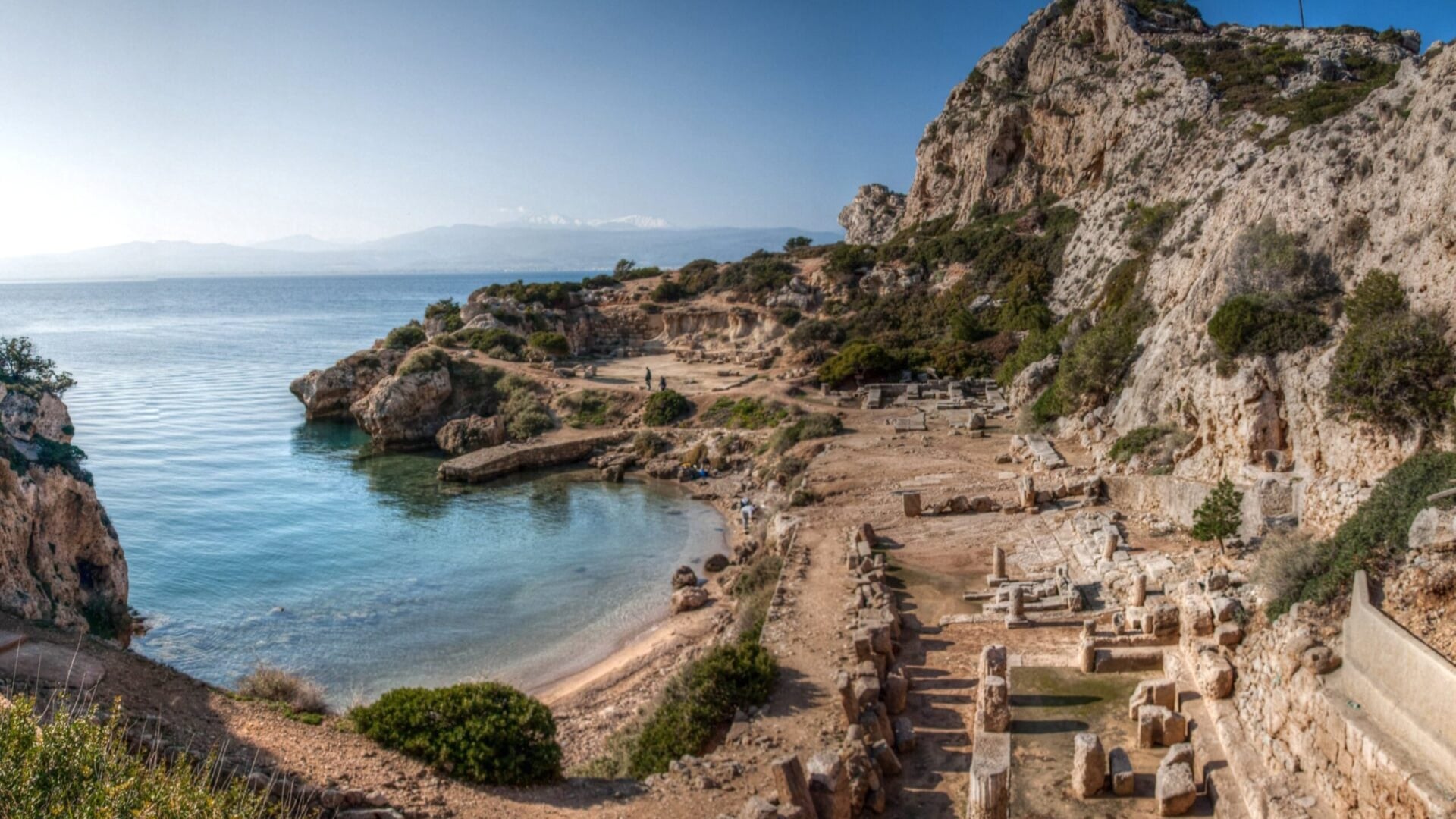Ηραίον Περαχώρας: Το αρχαίο ιερό της Ήρας πάνω από τον Κορινθιακό
